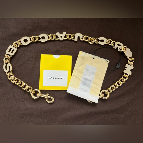 ‼️SOLD‼️ Marc Jacobs Bag Gold Strap - Picture 1 of 8